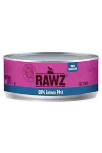 18/3oz Rawz 96% Salmon Cat Can - Items on Sale Now
